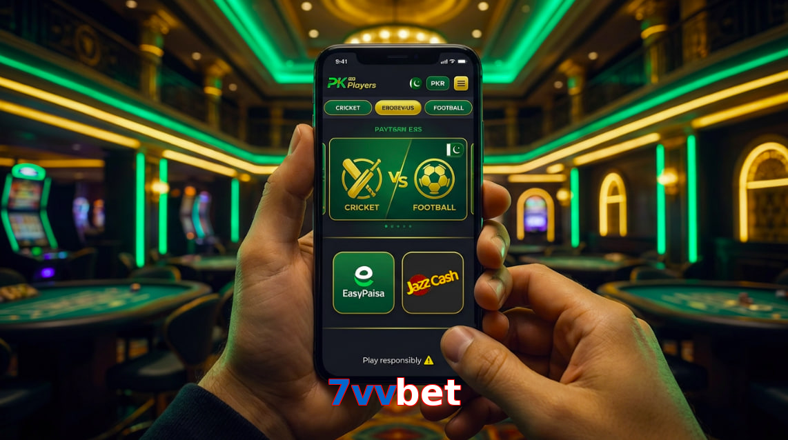 Payment and PKR controls in 7Vvbet