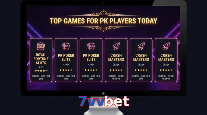 Payment and PKR controls in 7Vvbet